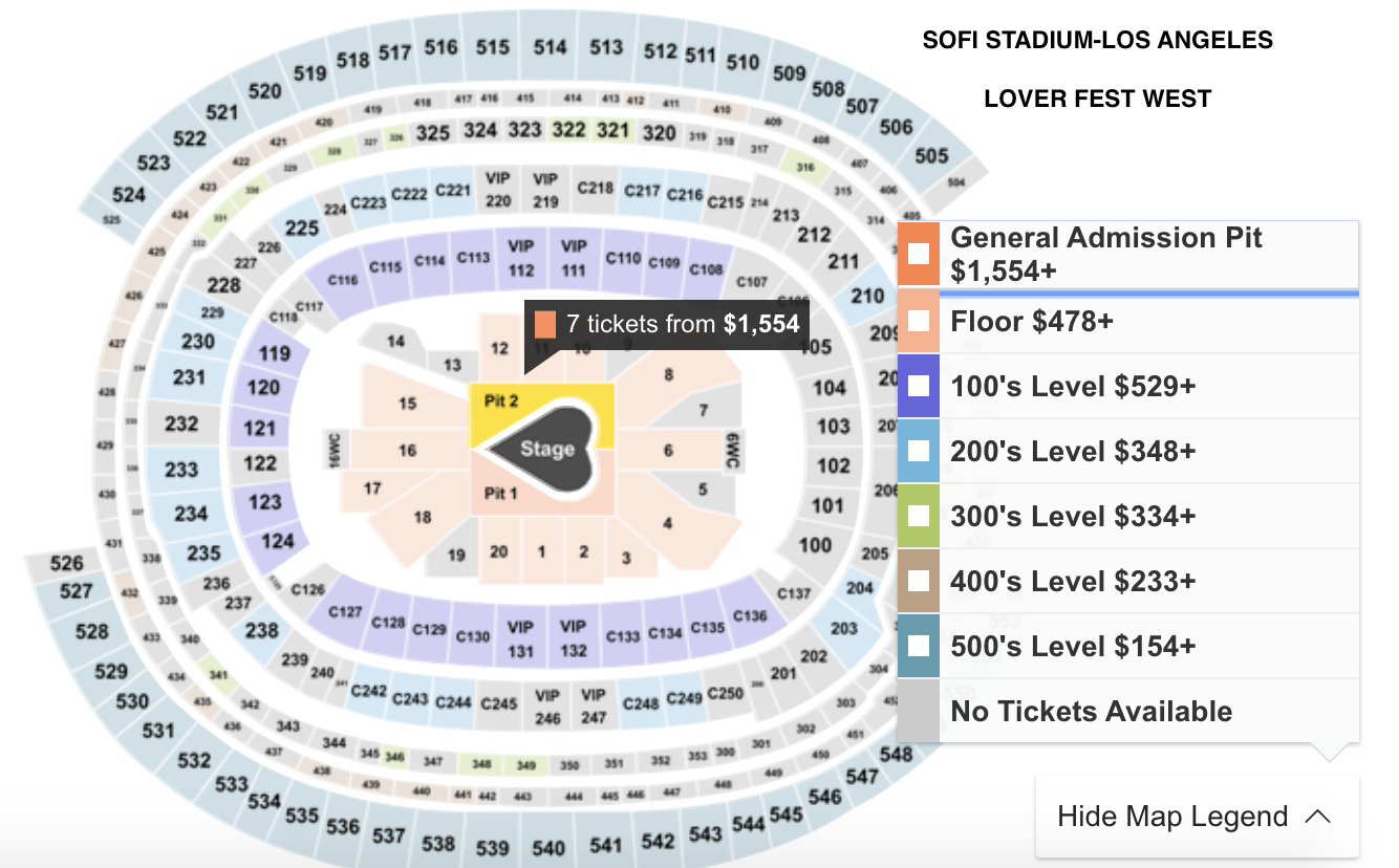 gillette stadium tour tickets price